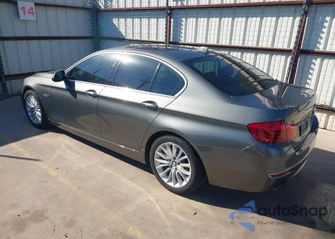 2015 BMW 528I из США, поврежденный, VIN WBA5A5C5XFD520289